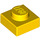 LEGO Gelb Platte 1 x 1 (3024 / 30008)