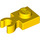 LEGO Giallo Piastra 1 x 1 con Verticale Clip (Clip sottile a &quot;U&quot;) (4085 / 60897)