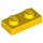 LEGO Jaune assiette 1 x 2 (3023 / 28653)
