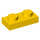 LEGO Jaune assiette 1 x 2 (3023 / 28653)