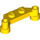 LEGO Jaune assiette 1 x 2 avec 1 x 4 Offset Extensions (4590 / 18624)