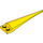 LEGO Amarillo Placa 1 x 2 con Flexible Amarillo Tip (61406)