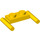 LEGO Geel Plaat 1 x 2 met Handgrepen (Lage handgrepen) (3839)
