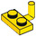 LEGO Geel Plaat 1 x 2 met Haak (6 mm horizontale arm) (4623)
