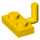 LEGO Jaune assiette 1 x 2 avec Crochet (Bras horizontal de 6 mm) (4623)