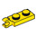 LEGO Geel Plaat 1 x 2 met Horizontale Klem Aan Einde (42923 / 63868)