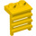 LEGO Geel Plaat 1 x 2 met Ladder (4175 / 31593)