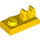 LEGO Giallo Piastra 1 x 2 con Superiore Clip con spazio (92280)