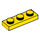 LEGO Yellow Plate 1 x 3 (3623)