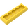 LEGO Yellow Plate 1 x 3 with 2 Studs (34103)