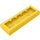 LEGO Yellow Plate 1 x 3 with 2 Studs (34103)