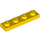 LEGO Yellow Plate 1 x 4 (3710)