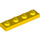 LEGO Yellow Plate 1 x 4 (3710)