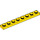 LEGO Yellow Plate 1 x 8 (3460)