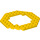 LEGO Gelb Platte 10 x 10 Octagonal mit Open Center (6063 / 29159)