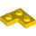 LEGO Jaune assiette 2 x 2 Pièce de monnaie (2420)