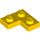 LEGO Jaune assiette 2 x 2 Coin (2420)
