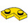 LEGO Gelb Platte 2 x 2 Runden Ecke (79491)