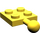 LEGO Jaune assiette 2 x 2 avec Rotule et pas de trou dans la plaque (3729)