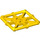 LEGO Yellow Plate 2 x 2 with Bar Frame Rectangular (30094)