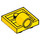 LEGO Jaune assiette 2 x 2 avec Trou sans support transversal (2444)