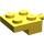 LEGO Gelb Platte 2 x 2 mit Rad Halter (4488 / 10313)