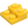 LEGO Amarillo Placa 2 x 2 x 0.7 con 2 Espigas en Lado (4304 / 99206)