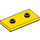 LEGO Giallo Piastra 2 x 4 con 2 Bottoncini (65509)