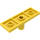 LEGO Jaune assiette 2 x 6 avec Pole Shaft (25195)