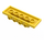 LEGO Yellow Plate 2 x 6 x 0.7 with 4 Studs on Side (72132 / 87609)