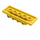 LEGO Gelb Platte 2 x 6 x 0.7 mit 4 Bolzen auf Seite (72132 / 87609)