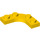 LEGO Yellow Plate 3 x 3 Rounded Corner (68568)