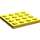 LEGO Gelb Platte 4 x 4 (3031)