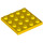 LEGO Yellow Plate 4 x 4 (3031)