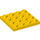 LEGO Geel Plaat 4 x 4 (3031)