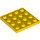 LEGO Yellow Plate 4 x 4 (3031)