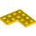 LEGO Yellow Plate 4 x 4 Corner (2639)