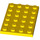 LEGO Gelb Platte 4 x 6 (3032)