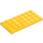 LEGO Yellow Plate 4 x 8 (3035)