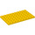 LEGO Gelb Platte 6 x 10 (3033)
