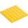 LEGO Yellow Plate 6 x 6 (3958)