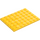 LEGO Yellow Plate 6 x 8 (3036)