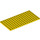LEGO Yellow Plate 8 x 16 (92438)