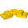 LEGO Gelb Platte Rotated 45° (79846)