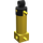 LEGO Jaune Pneumatic Cylindre - Deux Way avec Carré Base et Noir Casquette