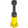 LEGO Giallo Pneumatico Pump con Nero Finger Knob (2797 / 74720)