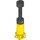 LEGO Gelb Pneumatic Pump mit Schwarz Finger Knob (2797 / 74720)