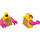 LEGO Gelb Poppy Minifig Torso (973 / 76382)