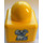 LEGO Yellow Primo Brick 1 x 1 with Dog / Rabbit (31000 / 51608)