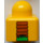 LEGO Giallo Primo Mattoncino 1 x 1 con Giraffe Gambe / Palm Albero Base (31000 / 82410)